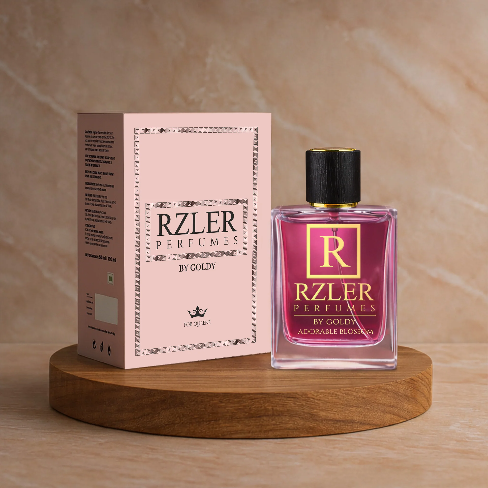 RZLER Adorable Blossom Perfume for Women – 50 ml | Jasmine, Rose & Vanilla | Long Lasting Floral Fruity Fragrance - Image 4