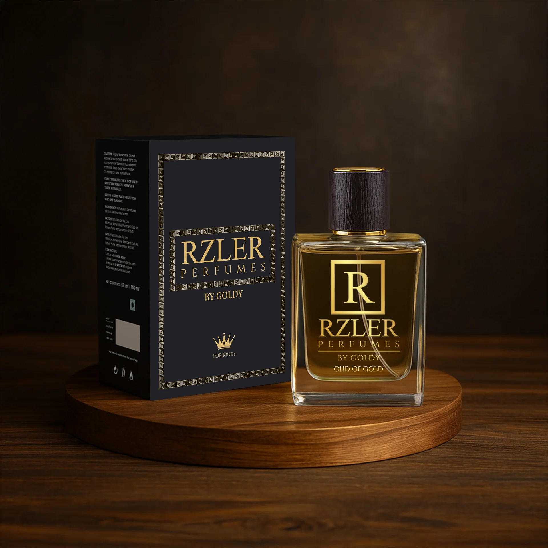 Oud of Gold– Best Oud Perfume for Men with Agarwood, Vanilla & Sandalwood | RZLER 50ml - Image 4